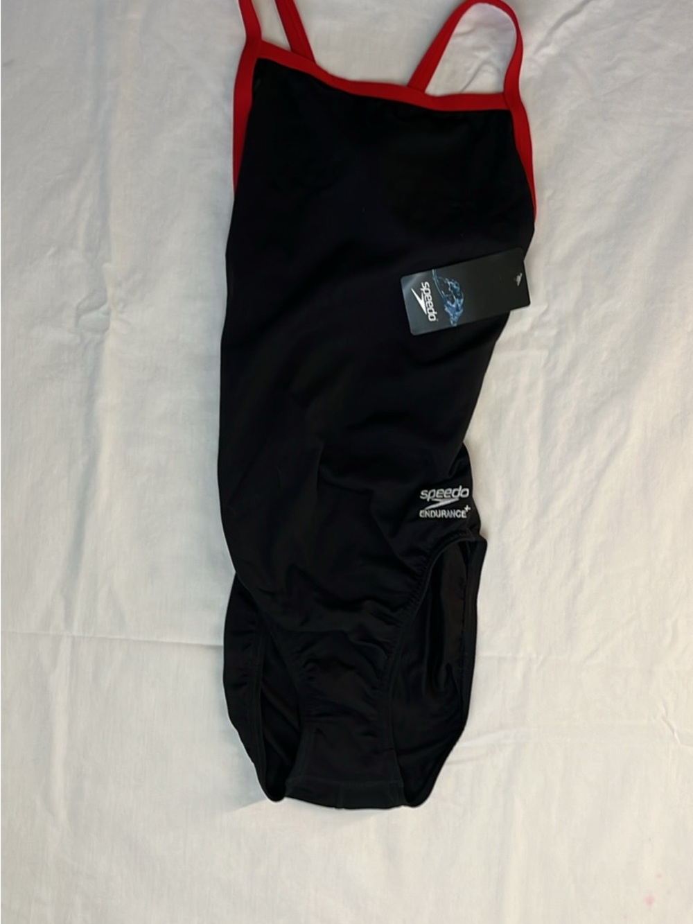 Speedo Endurance Black One-Piece Swimsuit